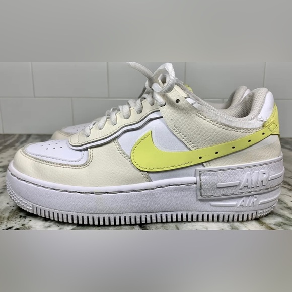 Nike Womens Air Force 1 Shadow SE "Have A Nike Day" Pale Ivory DJ5197-100 Sz 6.5 - Picture 1 of 9